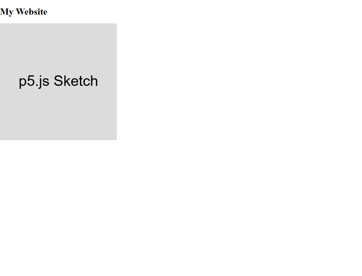 image of site with header