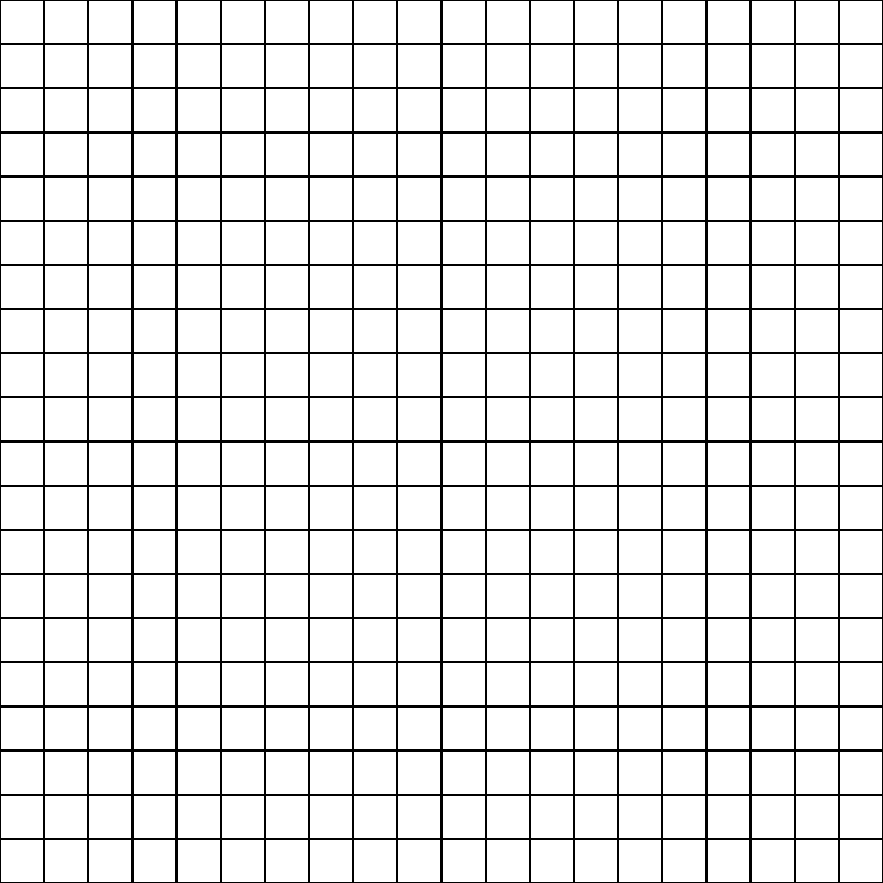 Grid of squares